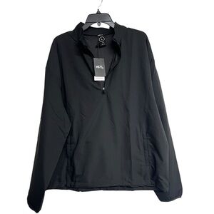 New Mens HSTL Made Training Anorak Jacket in Black